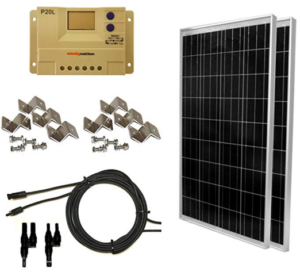 200 Watt Solar Panel Kit