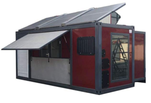 Prefab Module Shipping Container with Solar Power